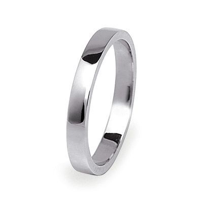 Patinum wedding rings 950º 3.2mm (code  FPU020PT)